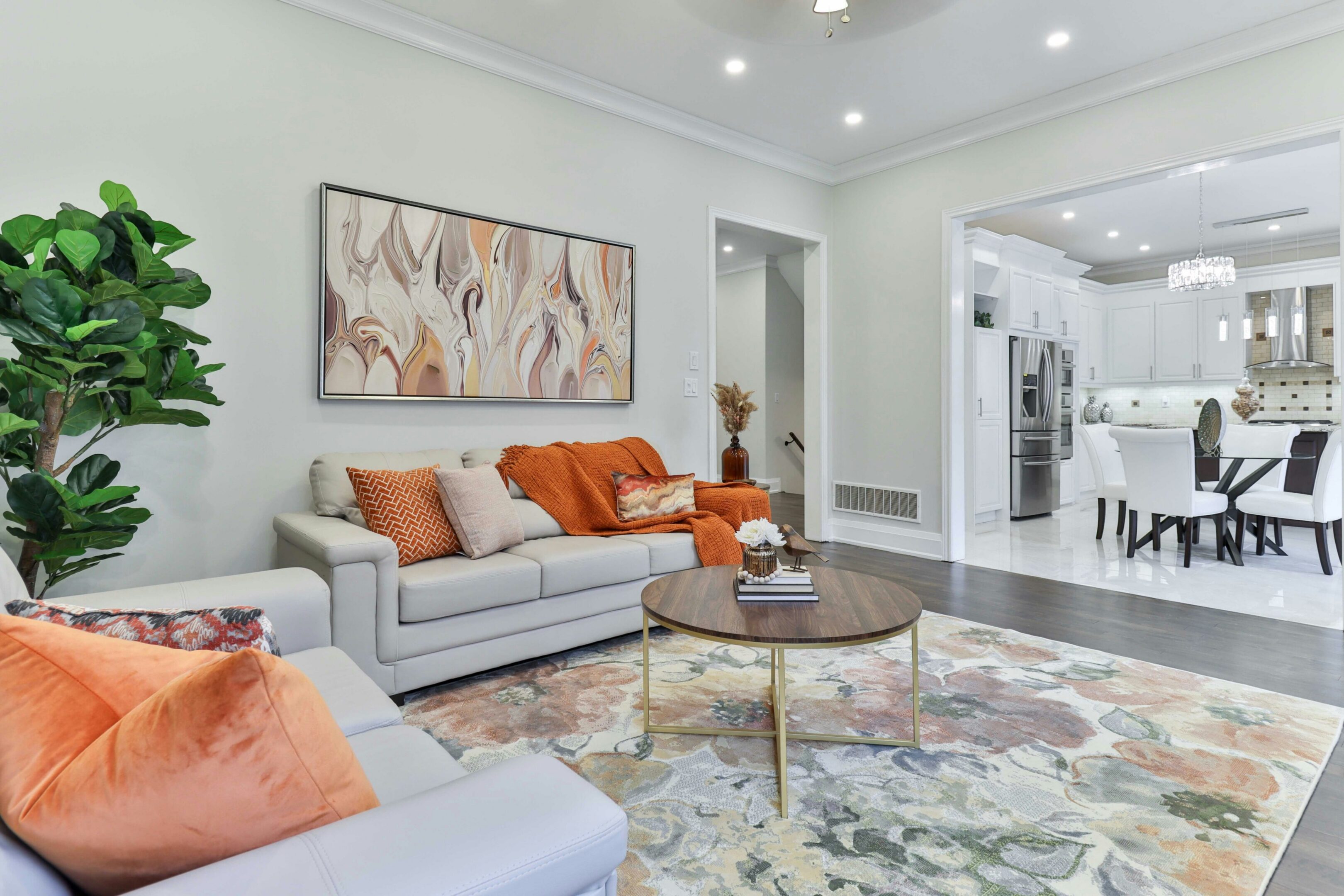 Warm livingroom